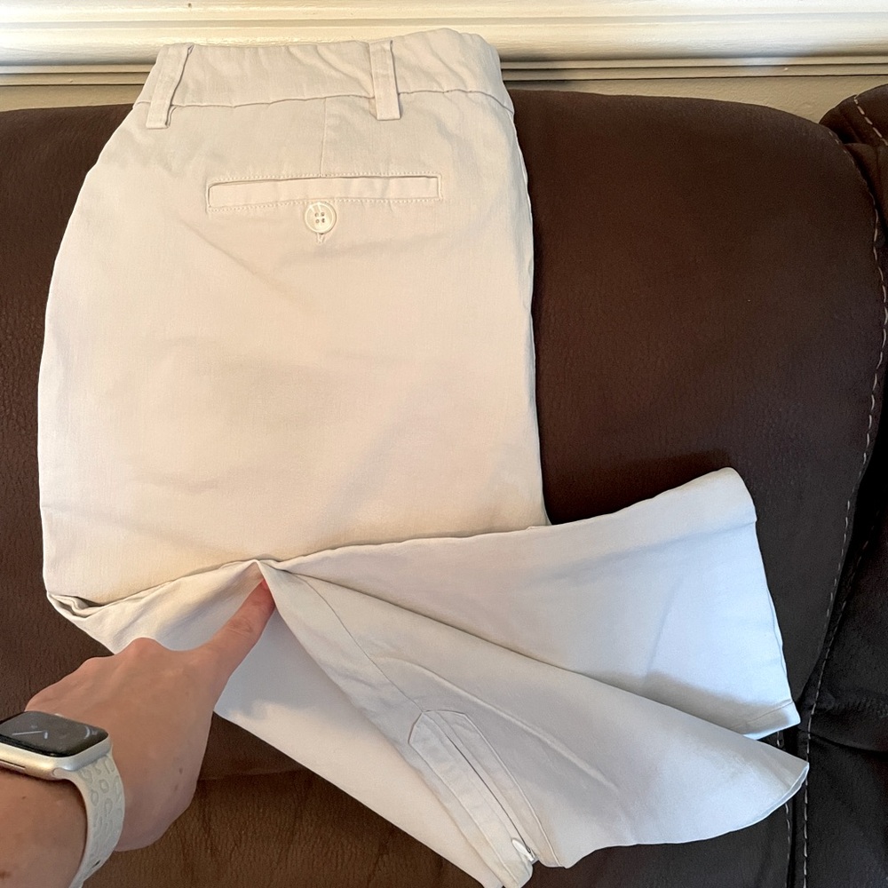 Dressy crop capri